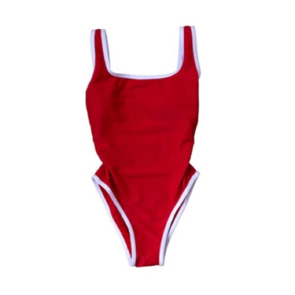 Red LainSnow One Piece - Medium - Picture 5 of 5